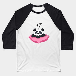 Sleeping Panda Baseball T-Shirt